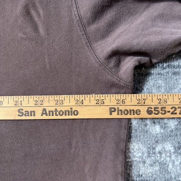 Vintage Tommy Bahama T Shirt Mens XXL Brown Casino Woman Graphic Logo Thrashed - Picture 3 of 6